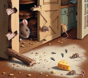 Signs of a mice Infestation in House