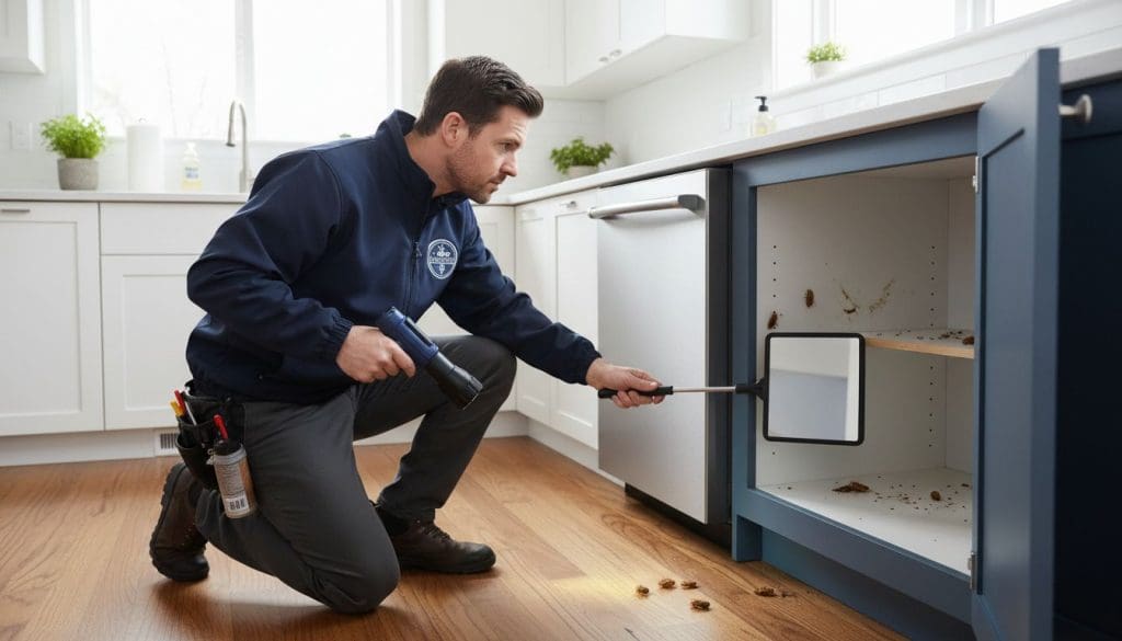 professional cockroach inspection