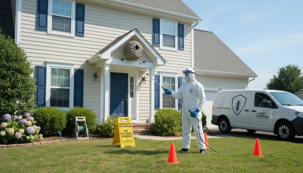 professional wasp removal